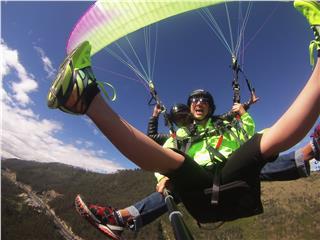 Quito Parapente - Wayra Inti, Quito Parapente - Wayra Inti, pilotos certificados con licencia de vuelo nacional e internacional, pilotos especializados en cross country y vuelos recreacionales, experiencia en competencias internacionales y nacionales.
Uno de los deportes más hermosos, PARAPENTE desde una perspectiva deportista competitiva, pero también comercial y recreativa, DISFRUTAR del aire es lo que nos interesa y alcanzar el sueño del ser humano VOLAR, el no saber no es una complicación, ATRÉVETE.Contamos con distintos tipos de vuelo como:

    Vuelo libre.
    Vuelo Comercial.
    Biplaza.
    Parapente.
    Competitivo.