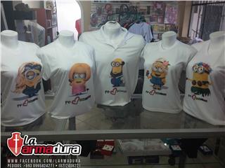 La Armadura, LA ARMADURA es la marca ecuatoriana que te acompaña en clase, en tu lugar de trabajo, en el cine, o donde estés. Si quieres que tu ropa sea la que hable bien de ti y dejar una huella a donde vayas, La Armadura es lo que necesitas.
Elaborada en el Cielo de Ecuador, tenemos un espacio donde podrás hacer camisetas  personalizadas con el diseño que tú desees, para ir a la moda con tus mejores creaciones o para tu ministerio, tu equipo de fútbol,  tu grupo de música y tu empresa. Pero en La Armadura no solo estampamos camisetas. También puedes diseñar muchos otros productos: hooties, delantales, busos, polos, pulseras o jarros. 
Sin pedido mínimo, un regalo original que nunca falla. En el especialista en estampado individual de camisetas, encontrarás regalos personalizados para cada ocasión.
También puedes hacer varias prendas para venderlas  o usar como publicidad.
No pierdas más tiempo, disfruta de nuestros productos. ¿Qué esperas? Comienza a descubrir que La Armadura siempre tienen, lo mejor para ti. Bendiciones para ti y tu familia.