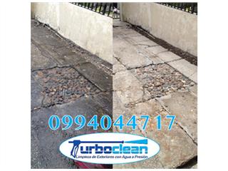 TurboClean - limpieza de exteriores, Turboclean es una empresa dedicada a desarrollar sistemas de limpieza de exteriores (En casas: Pisos, paredes y veredas;  y negocios: Fachadas) utilizando agua a presión y sin químicos; logrando remover el moho y suciedad acumulada por años en cuestión de minutos.