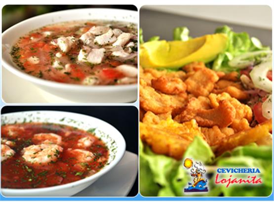 Platos de la Cevichería